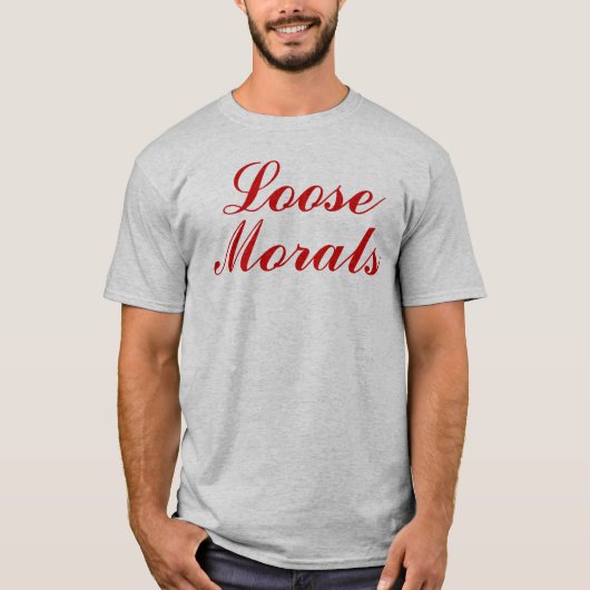 Losse Morals T-shirt (Voorkant)