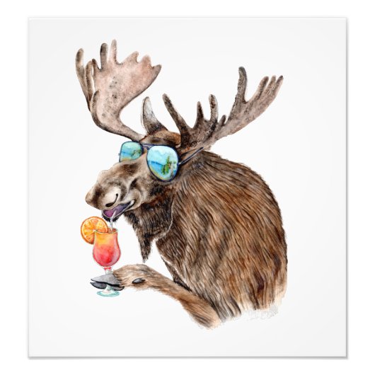 Losse op vakantie foto afdruk (Voorkant)