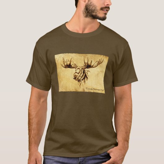 Losse rechte randen voor tekening t-shirt (Voorkant)