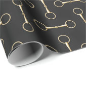 Losse Ring Snaffle Bits Equestrian (op grote schaa Cadeaupapier (Rol Hoek)