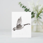 Losse vluchttekening briefkaart (Staand voorkant)