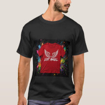 LOST ANGEL Streetwear T-Shirt - Y2K Gotische Grafi