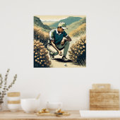 Lost Ball - Golf Art Print (Keuken)