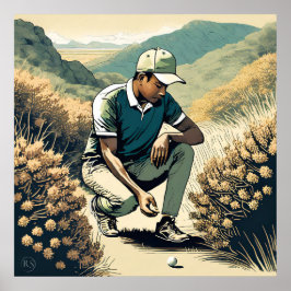 Lost Ball - Golf Art Print