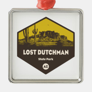 Lost Dutchman State Park Arizona Metalen Ornament