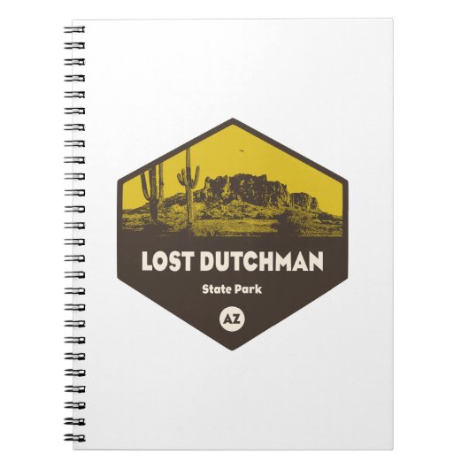 Lost Dutchman State Park Arizona Notitieboek (Voorkant)