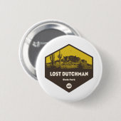 Lost Dutchman State Park Arizona Ronde Button 5,7 Cm (Voorkant /achterkant)