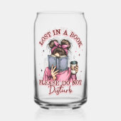 Lost In a Book....  Blikvorm Glas (Voorkant)