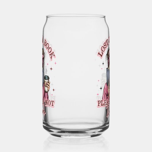 Lost In a Book....  Blikvorm Glas (Links)