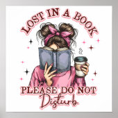 Lost In a Book.... Poster (Voorkant)