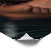 Lost in a Peacock Paradise Perfect Poster (Hoek)