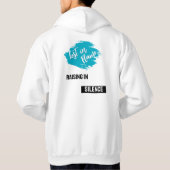 Lost in Flame Rising in Silence Sweat - shirt à ca (Dos)