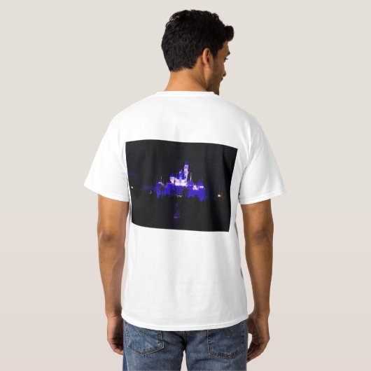 Lost in Flame Rising in Silence T-shirt (Achterkant volledig)