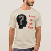 Lost in My Mind Homme's Basic T-shirt (Devant)