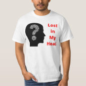 Lost in My Mind Homme's Value T-shirt (Devant)