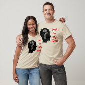 Lost in My Mind Mannen basic T-shirt (Unisex)