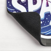 Lost in Space - Vibrant Galaxy Sticker Muismat (Hoek)