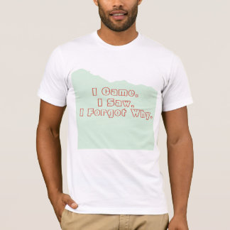 Lost in Style – "I Forgot Why" Grappig T-shirt