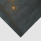 Lost in the Fog – Decoupage Paper with Teddy Bear Tissuepapier (Detail)