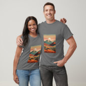 Lost in the Mountains Retro Adventure T-Shirt (Unisexe)