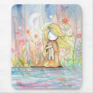 Lost My Way Little Girl door Stream Mousepad Muismat