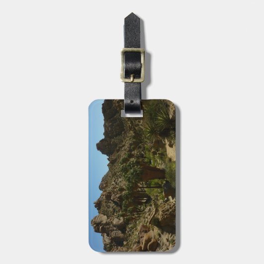 Lost Palms Oasis II in Joshua Tree National Park Bagagelabel (Voorkant verticaal)