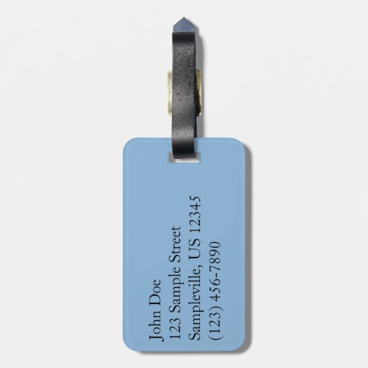 Lost Palms Oasis II in Joshua Tree National Park Bagagelabel (Achterkant verticaal)