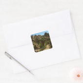 Lost Palms Oasis II in Joshua Tree National Park Vierkante Sticker (Envelop)