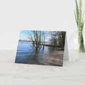 Lost Places , Trees op de oever Kaart (Voorkant)