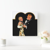 Lost Suspender Vierkante Klok (Huis)