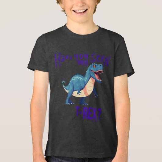 Lost T-Rex – Dino Adventure T-shirt (Voorkant)