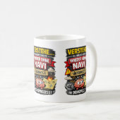 Lost Thought Process – Funny Brain Design Koffiemok (Voorkant rechts)