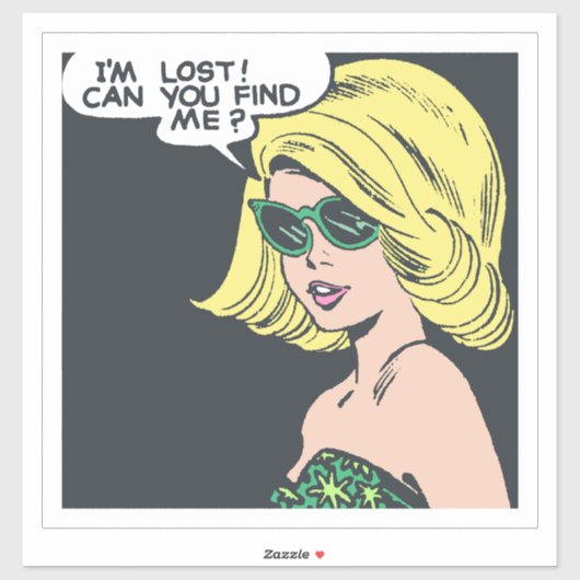 Lost Youth Found • Sonic Kool Thing Riot Grrrl Sticker (Vel)