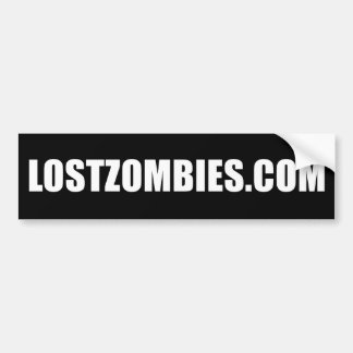 LOSTZOMBIES.COM-Bumpersticker Bumpersticker