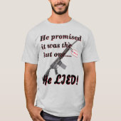 Lot aan vrouw over aankoop Pistool LT T-shirt (Voorkant)