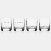 lot de 4 verres "colonial" (Gauche)