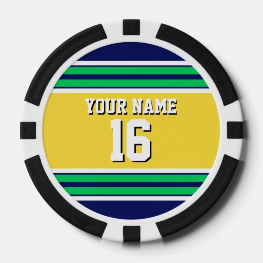 Lot De Jeton De Poker 1-11 (Collier Sq) (Recto)