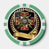 Lot De Jeton De Poker 33 Degree Mason (Recto)