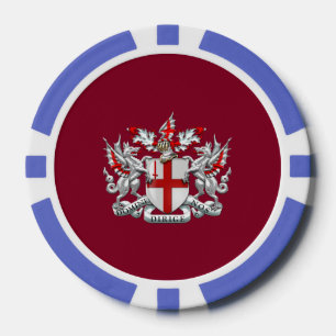 Lot De Jeton De Poker [400] City of London - Armoiries