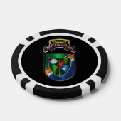 Lot De Jeton De Poker 75e régiment de Rangers (Simple)