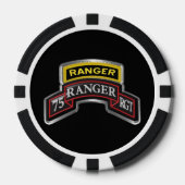 Lot De Jeton De Poker 75e régiment de Rangers (Recto)