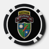 Lot De Jeton De Poker 75e régiment de Rangers (Verso)