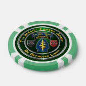 Lot De Jeton De Poker 7e Groupe des forces spéciales (Simple)