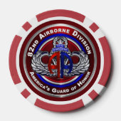 Lot De Jeton De Poker 82e division aéroportée (Verso)