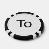 LOT DE JETON DE POKER À (Simple)