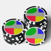 Lot De Jeton De Poker Abstrait (Empiler)