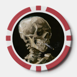 Lot De Jeton De Poker Académie Sombre Van Gogh Squelette Esthétique