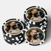 Lot De Jeton De Poker Add Poddle Photo Personalize Customize (Empiler)