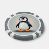 Lot De Jeton De Poker adorable petit pingouin (Simple)