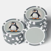 Lot De Jeton De Poker adorable petit pingouin (Empiler)